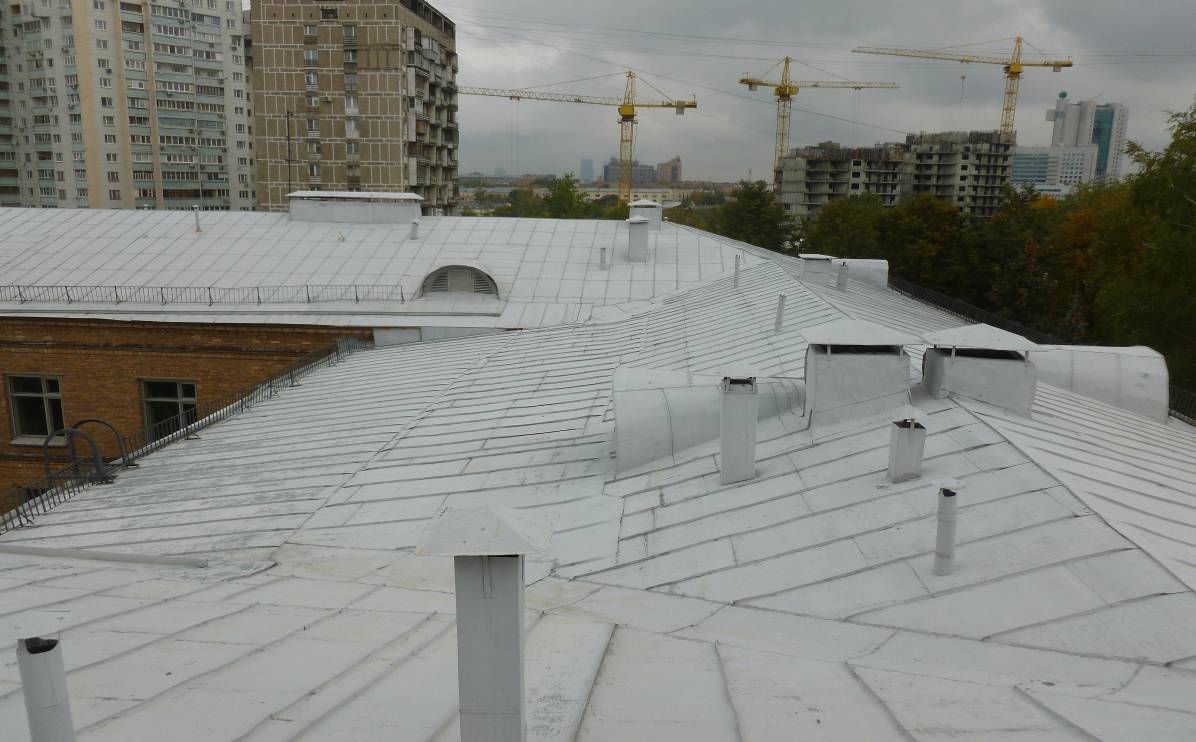 Экспертиза кровли здания